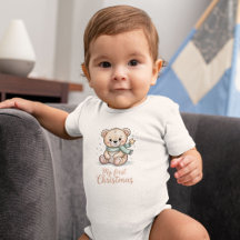 Mon premier ours en peluche de Noël doux