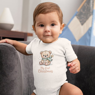 Body Mon premier ours en peluche de Noël doux