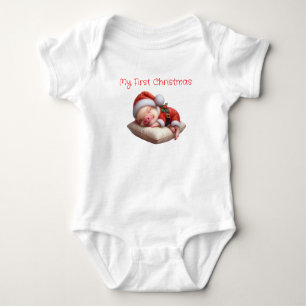 Body Mon premier porc de Noël