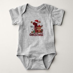 Body Mon premier vêtement de bébé de Noël