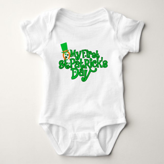 Body Mon t-shirt First St. Patrick's Day (Devant)