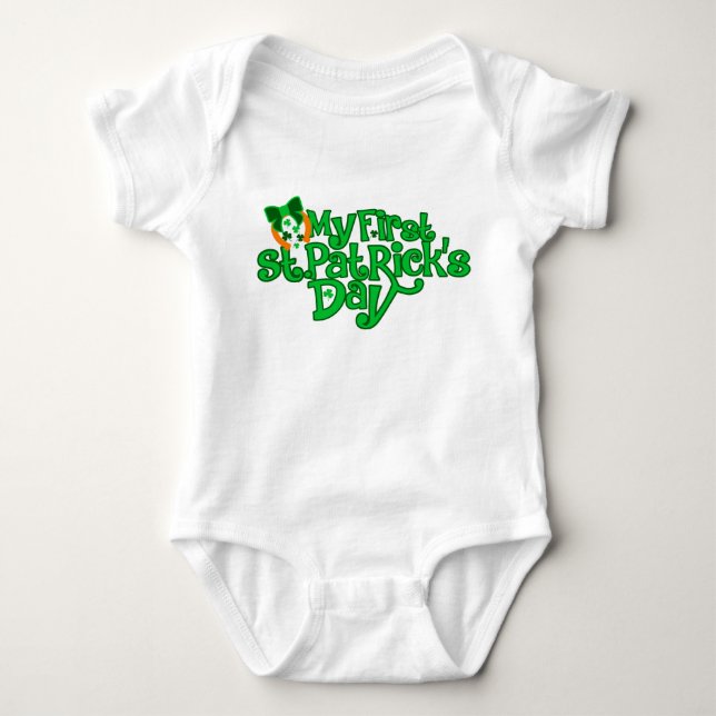 Body Mon t-shirt First St. Patrick's Day (Devant)