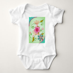Body Mon XOXO Little Princess Floral Art Design d'impre