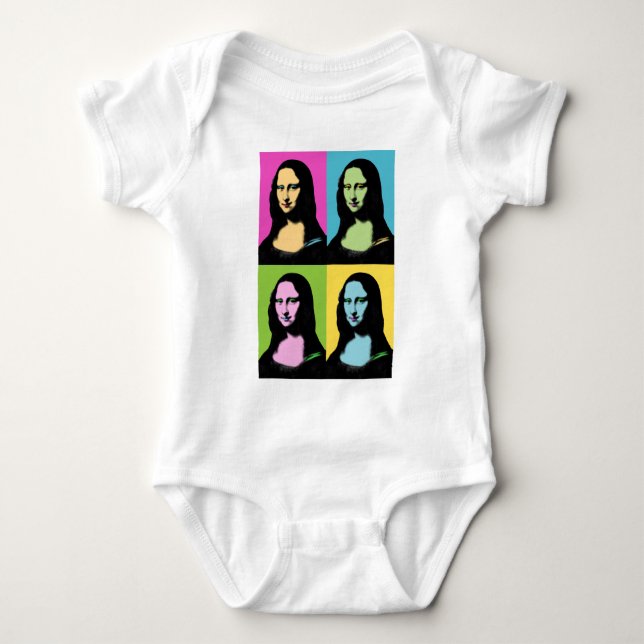 Body Mona Lisa - Style Pop Art (Devant)