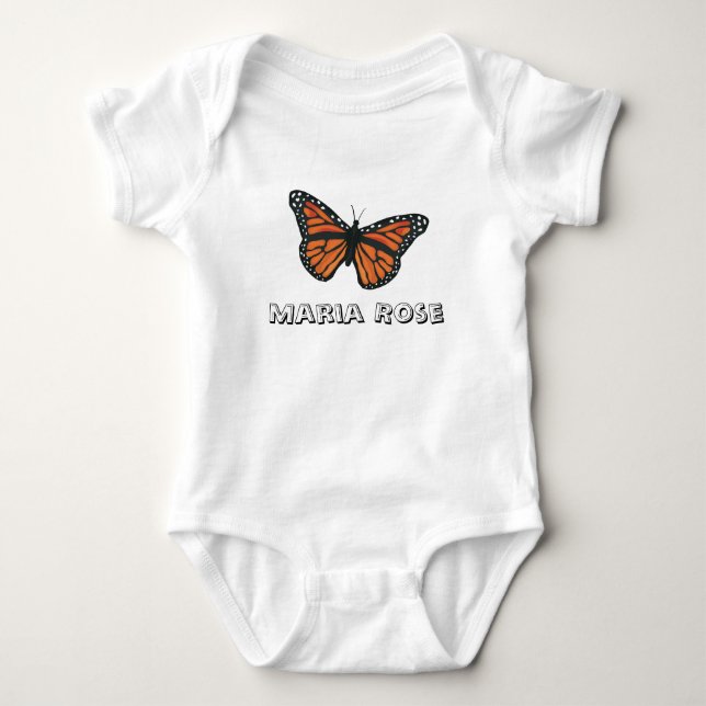 Body Monarch Butterfly Baby Jersey (Devant)