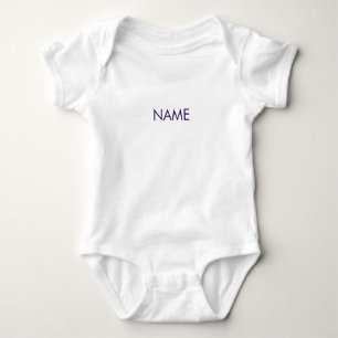 Body Monogramme de texte de nom personnalisé violet min