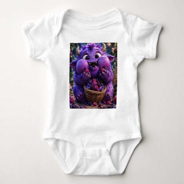 Body Monstre Mignon Bandit de Baies Fantastique Art de  (Devant)