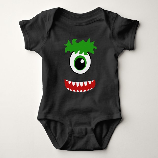 Body Monstre mignon souriant borgne (Devant)