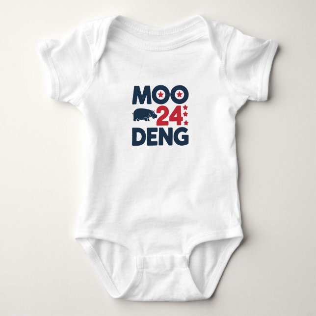 Body Moo Deng 2024 Moo Deng Moo Deng Cute Baby Hippo (Devant)