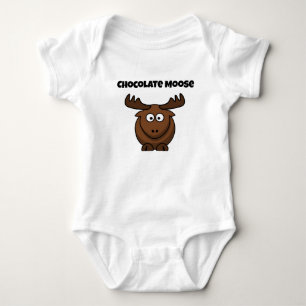 Body Moose au Chocolat Mignon,  Dessin Animé de Dessert