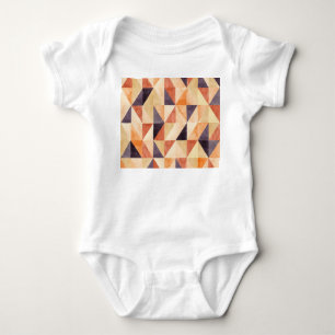 Body Mosaïque triangulaire Aquarelle Motif terrestre