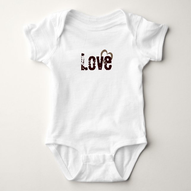 Body Motif cœur ouvert Western Slick Pattern 2 (Devant)