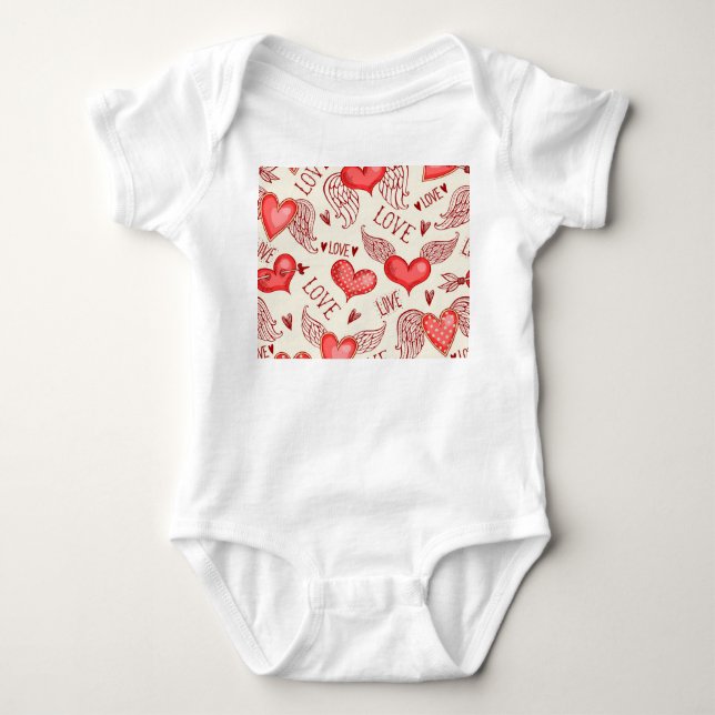 Body Motif de coeurs pour la Saint-Valentin (Devant)