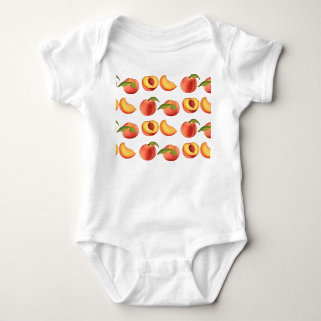 Body Motif de fruits de pêche (Devant)