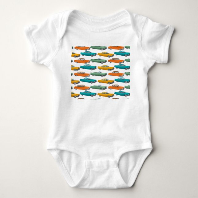 Body Motif de style Retro Car Fifties (Devant)