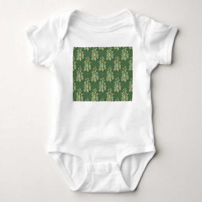 Body Motif d'illustration des arbres de Noël (Devant)