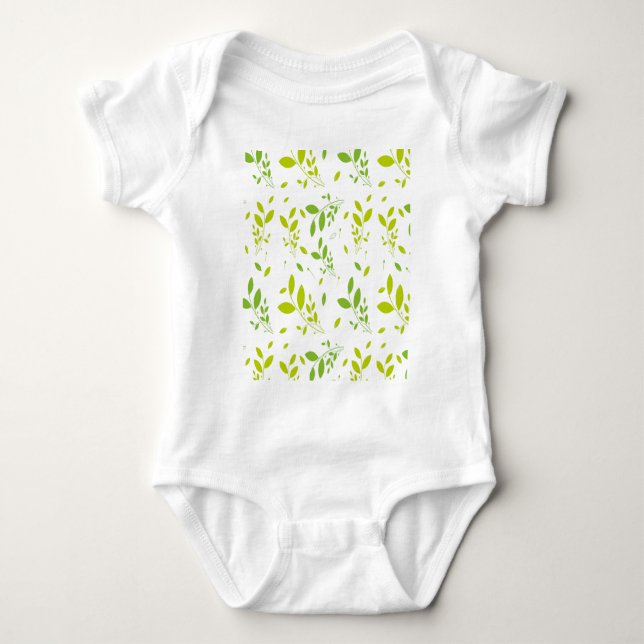 Body motif feuille (Devant)