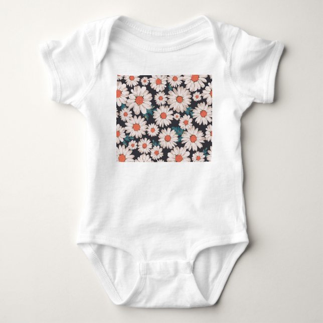 Body Motif Fleur Fleur Fleur Fleur Fleur Simples (Devant)