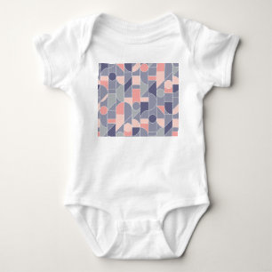 Body Motif rétro Rose gris sans joint