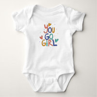 Motivationnel Une fille Cool You Go Girl Clipart G