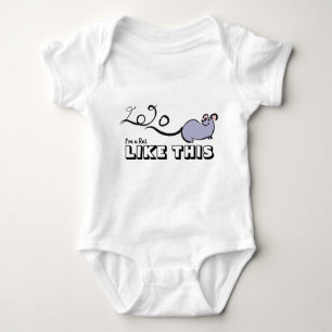 Body Mouse mignonne Cartoon Rat Nouvel An 2020 Bodysuit