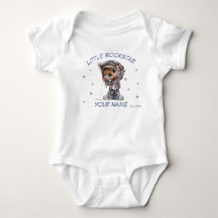 Body Musique de garçon Rockstar mignon personnalisée