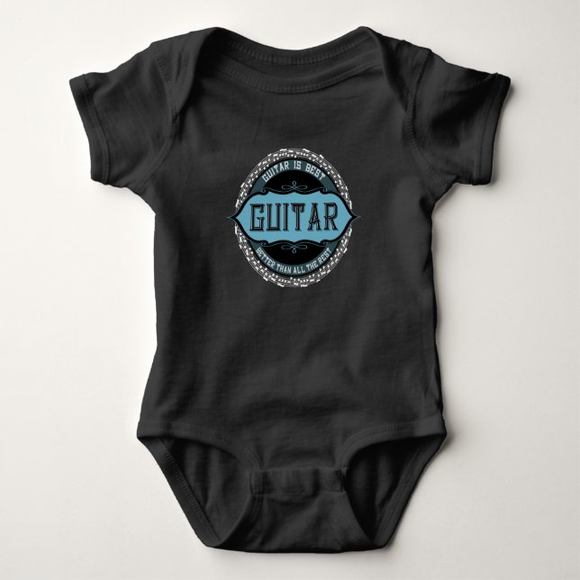 Body Musique guitare Cercle (Devant)