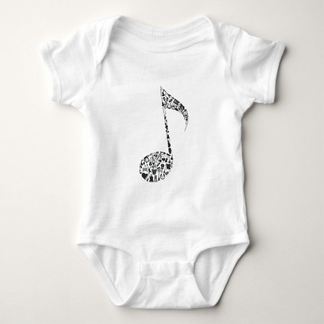 Body Musique note musicale pour chanteur (Devant)