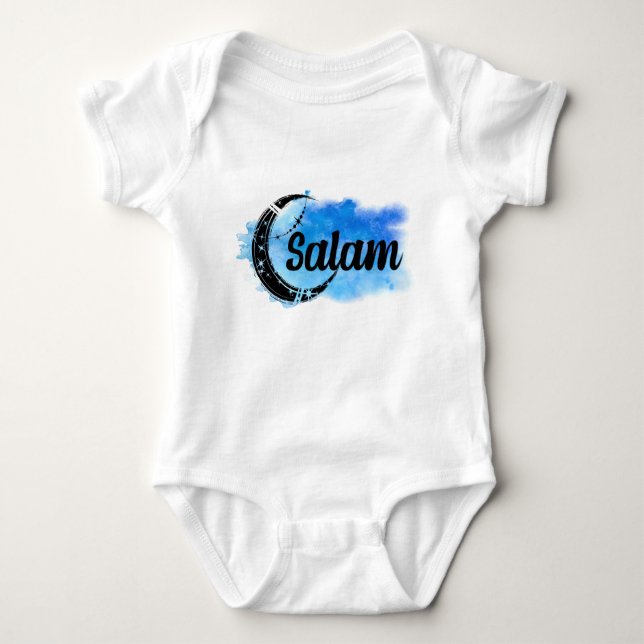 Body Musulman Nouveau-né maillots pour bébé garçon (Devant)