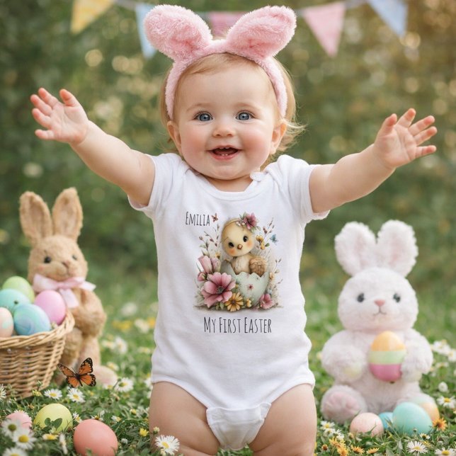 Body My First Easter Design with Personalized Chick  (Créateur téléchargé)