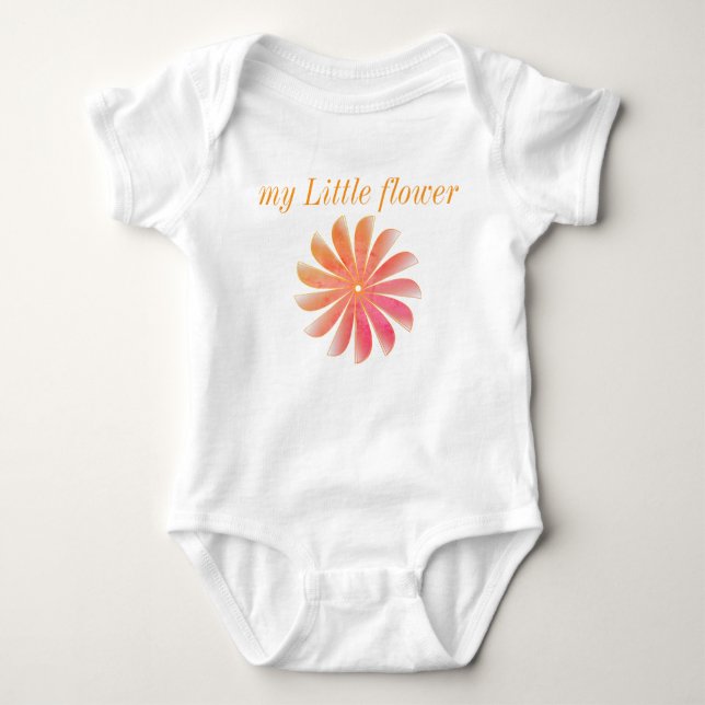 Body my flower Baby Bodysuit (Devant)