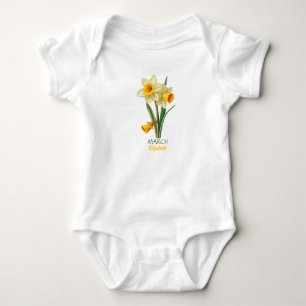 Body Naissance en mars Daffodil Fleur de naissance Pers