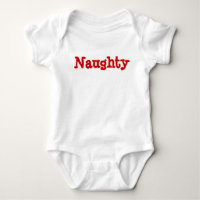 Naughty ou Nice Citation drôle mignonne bébé Noël
