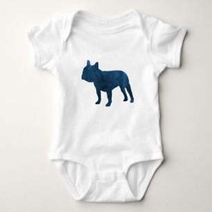 Body Navy Blue French Bulldog alias Frenchie Silhouette