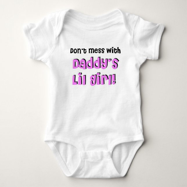 Body Ne fais pas de mal à la fille Lil de papa ! (Devant)