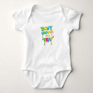 Body Ne pas grandir C'est un piège Funny Baby Jersey