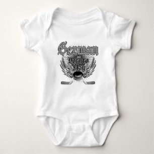 Body Né Pour Jouer (Allemand) Bodysuit bébé