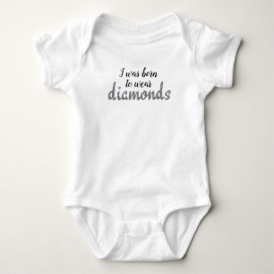 Body Né pour porter des diamants faux-bling design