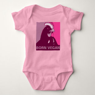 Body Né Vegan Pop Rose Art Picken Baby Jumper