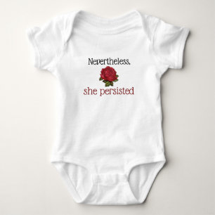 Body Néanmoins, Elle A Persisté La Rose Rouge Vintage