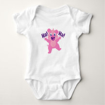 New Born Baby Jersey Bodysuit imprimé