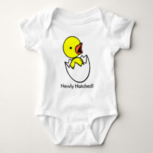 Body "New Hatched" Cute Chicken & Eggl Infant Chemise