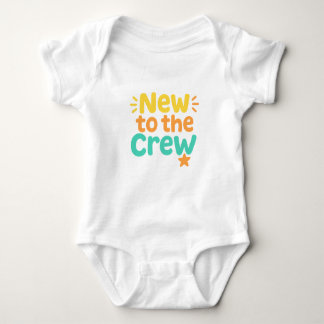 Body New to the Crew Baby Bodysuit Design
