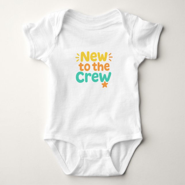 Body New to the Crew Baby Bodysuit Design (Devant)