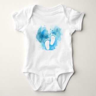 Body Newborn baby footprint design