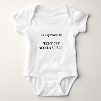 Body NEWBORN SHIRT BODYSUIT cadeau pour ABUELA mignon