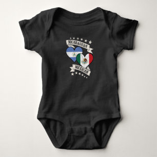 Body Nicaragua Mexique Drapeaux cardiaques Nicaragua Me
