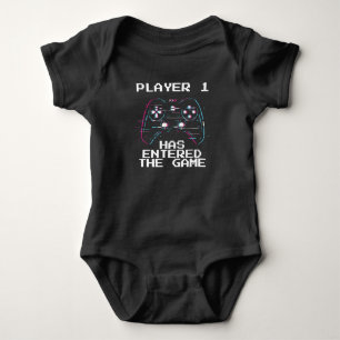 Body Niveau 1 Joueur Nouveau Faire-part bébé