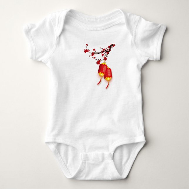 Body Noël et hiver Design Bodysuit bébé (Devant)