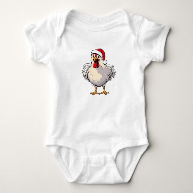Body Noël Hen, Poulet De Vacances, Père Noël Hen (Devant)